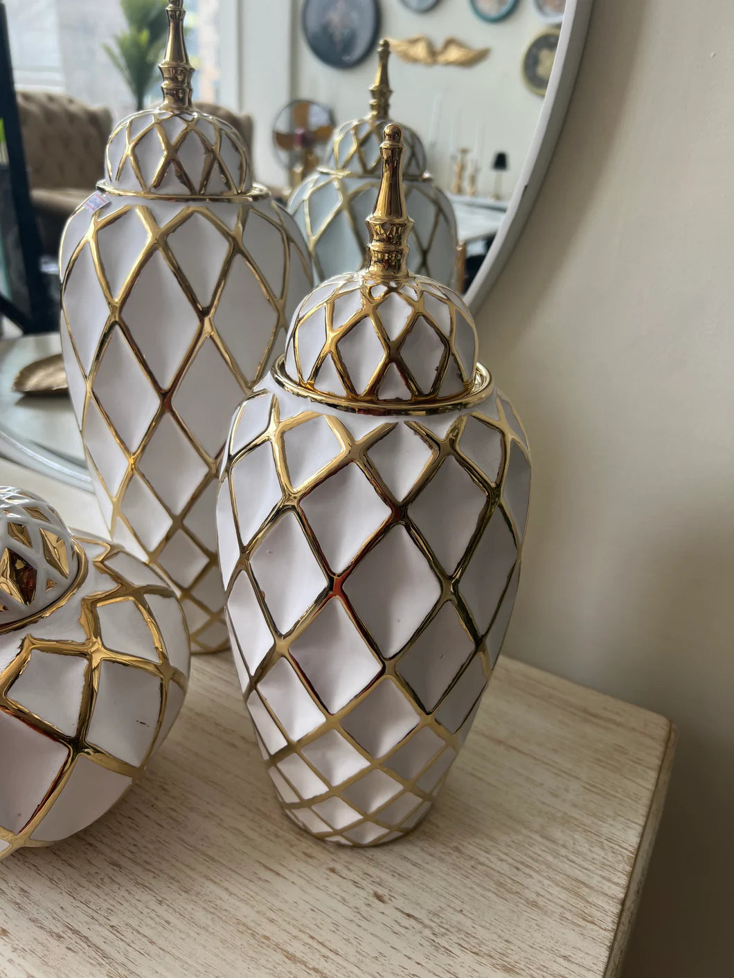 Ceramic Candy 011 – Decorative Ceramic Candy Jar | Meer Decor World