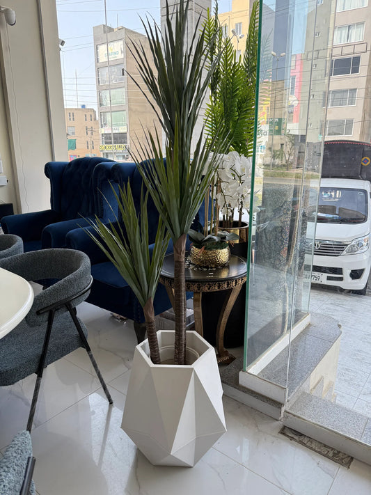 Artificial Plants and Planter 034 – Premium Decorative Faux Plant Set | Meer Decor World