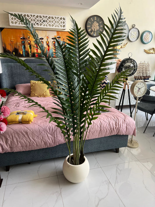 Artificial Plants and Planter – Premium Decorative Faux Greenery Set | Meer Decor World