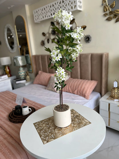 Dwarf Plant with Pot 02 – Mini Artificial Indoor Plant | Meer Decor World