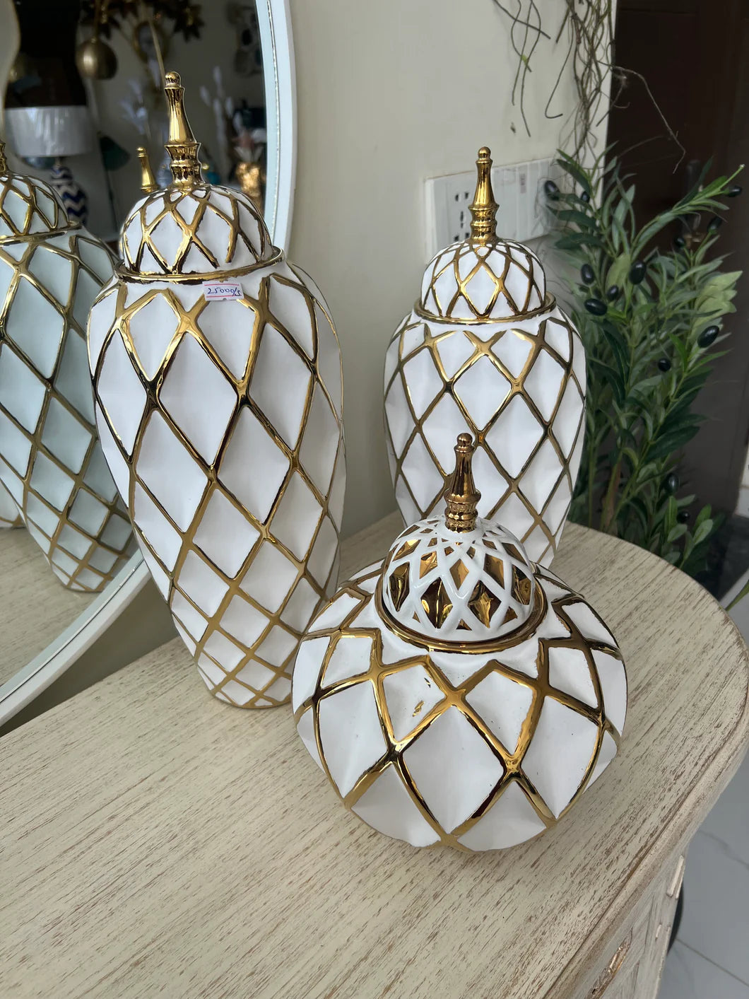 Ceramic Candy 011 – Decorative Ceramic Candy Jar | Meer Decor World