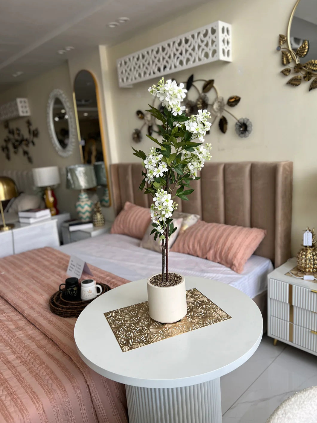 Dwarf Plant with Pot 02 – Mini Artificial Indoor Plant | Meer Decor World