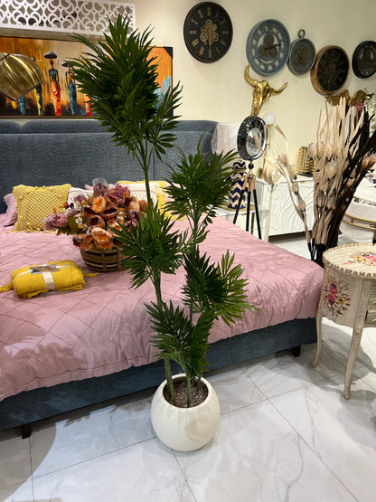 Artificial Plants and Planter 038 – Realistic Faux Greenery with Stylish Pot | Meer Decor World