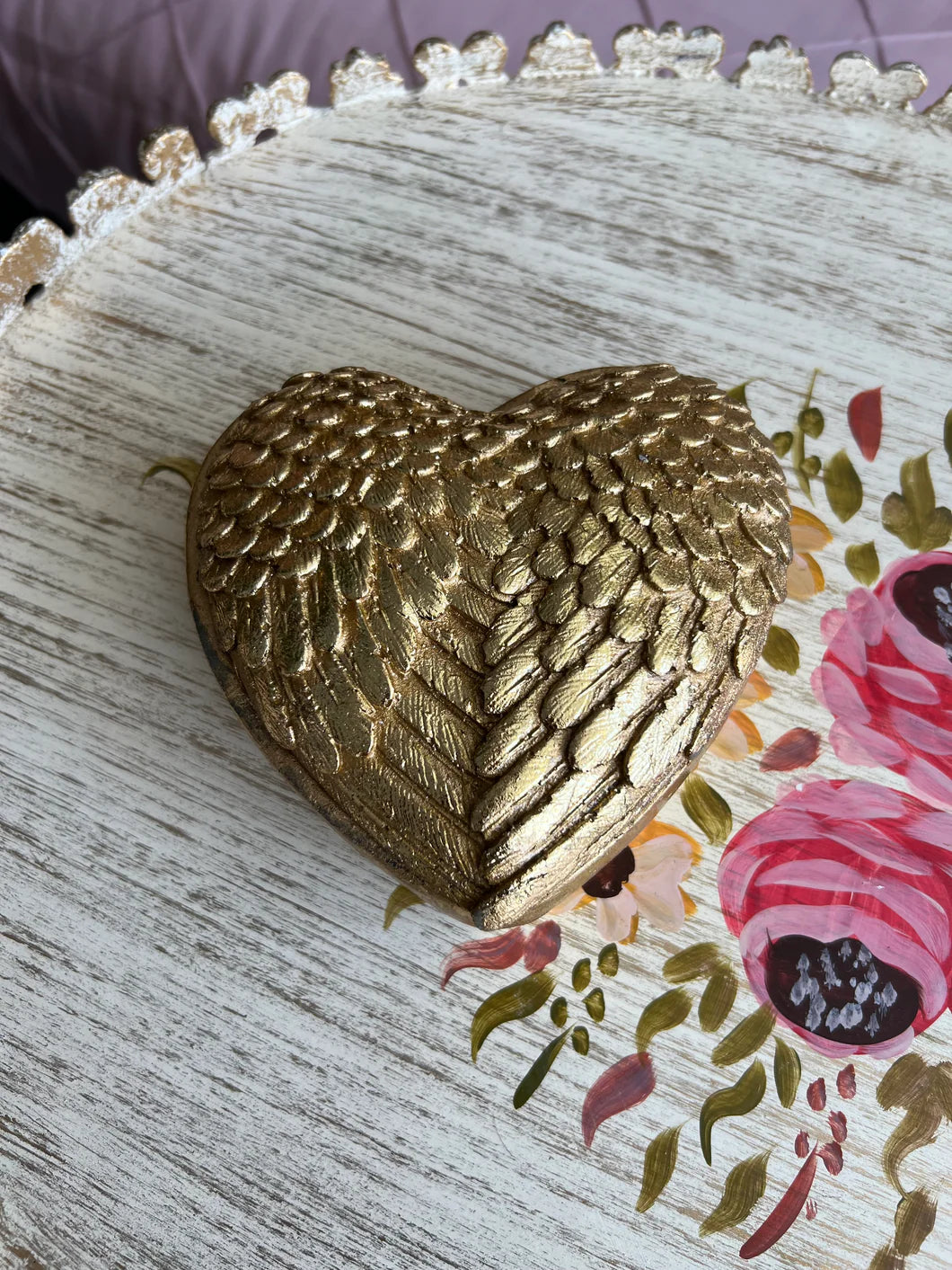 Heart Jewellery Box – Elegant Heart-Shaped Jewelry Storage Case | Meer Decor World