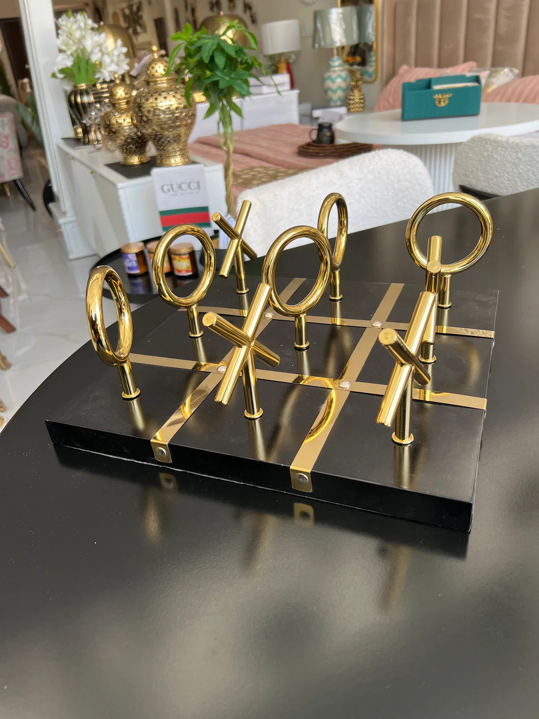 Tic Tac Toe – Classic Wooden Game Set for Family & Kids | Meer Decor World