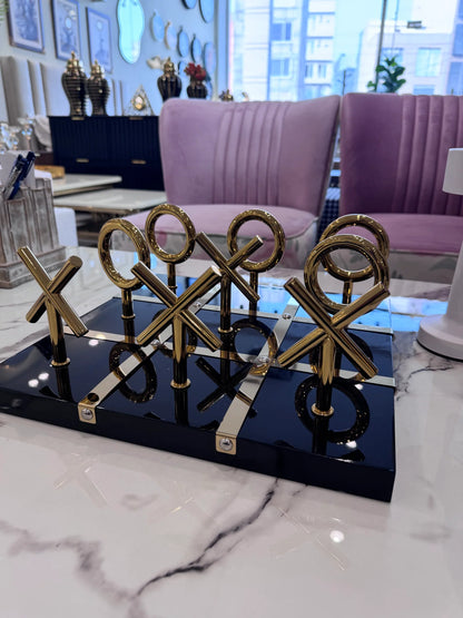 Tic Tac Toe – Classic Wooden Game Set for Family & Kids | Meer Decor World