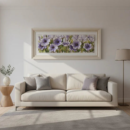 Resin Floral Frame – Elegant Decorative Flower Frame for Home Decor | Meer Decor World